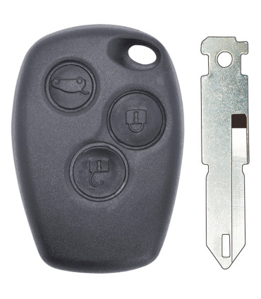 Télécommande 3 boutons  PCF7946 / NE72 Renault Trafic