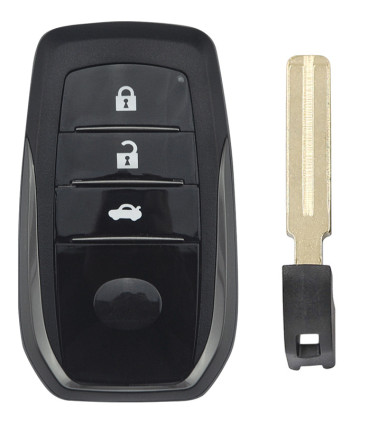 TB01-3,  Télécommande Keydiy keyless Toyota avec transpondeur 8A,4A,4D