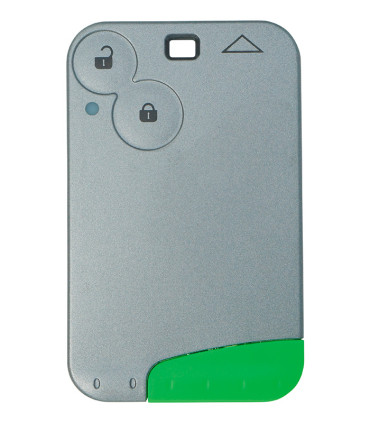 Carte Renault 2 boutons pour Laguna II, Espace IV, Velsatis - 7701209122 / 25 / 29 / 30 ou 285974219R