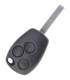 Télécommande 3 boutons AES 4A / VA2 Renault, Smart, Opel, Nissan 6000617395 - 93868096 - 805647402R - 805648885R - A4537607200
