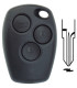 Télécommande 3 boutons AES 4A / VAC102 Renault, Dacia