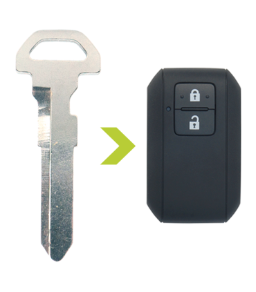 Ebauche de secours HU133R pour Suzuki coque et télécommande