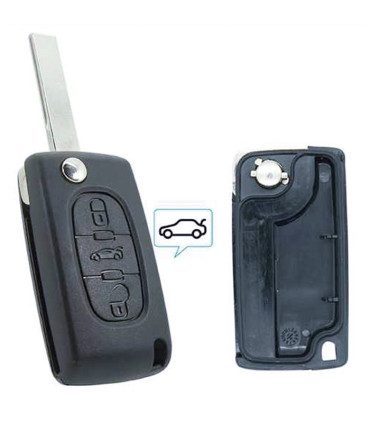 Télécommande compatible Peugeot Expert, Tipee, 207SW, 207CC, 307CC, 308CC, RCZ,