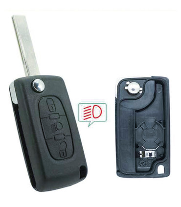 Télécommande Citroen C4 Picasso et C5 sans haillon motorisé