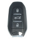 Télécommande Peugeot, Citroën ID46 Mains libres / PCF7945 / Hitag 2 - 98004801ZD