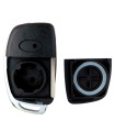 Coque de clé 3 boutons lame rétractable pour Hyundai et Kia 2013-2020 Coque de clé 3 boutons lame rétractable pour Hyundai et Kia 2013-2020