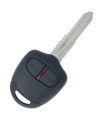 Télécommande compatible Mitsubishi 2 boutons pour ASX, Grandis, L200, Lancer, Outlander, Space Star Télécommande compatible Mitsubishi 2 boutons pour ASX, Grandis, L200, Lancer, Outlander, Space Star
