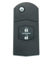 Télécommande compatible Mazda 3 sans alarme de 2008. Télécommande compatible Mazda 3 sans alarme de 2008.