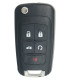 Télécommande compatible Chevrolet / Opel 5 boutons