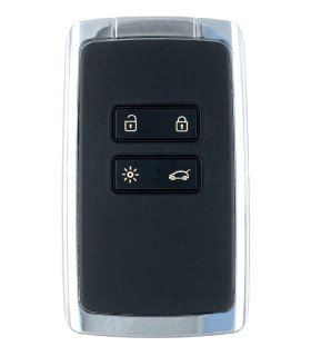 HIBEYO Coque de clé de Voiture Compatible avec Renault Coque de clé Pliante  en Silicone pour Renault Sandero Stepway Logan Clio Arkana Captur Kadjar  Étui de Protection à 3 Boutons Bleu 