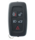 Coque de clé pour Land & Range Rover 5 boutons Discovery , Sport