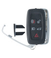 Coque de clé pour Land & Range Rover 5 boutons Discovery , Sport Coque de clé pour Land & Range Rover 5 boutons Discovery , Sport