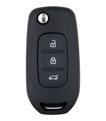 Télécommande 3 boutons Renault Dacia HU179  4A HITAG AES PCF7952E