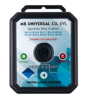 Emulateur de verrou de colonne Mercedes ESL/ELV Vito, Sprinter et VW Crafter