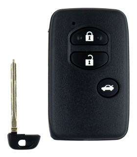 TDB03-3 Télécommande Keydiy keyless Toyota 4D noire