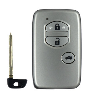 TDB03-3 Télécommande Keydiy keyless Toyota 4D grise