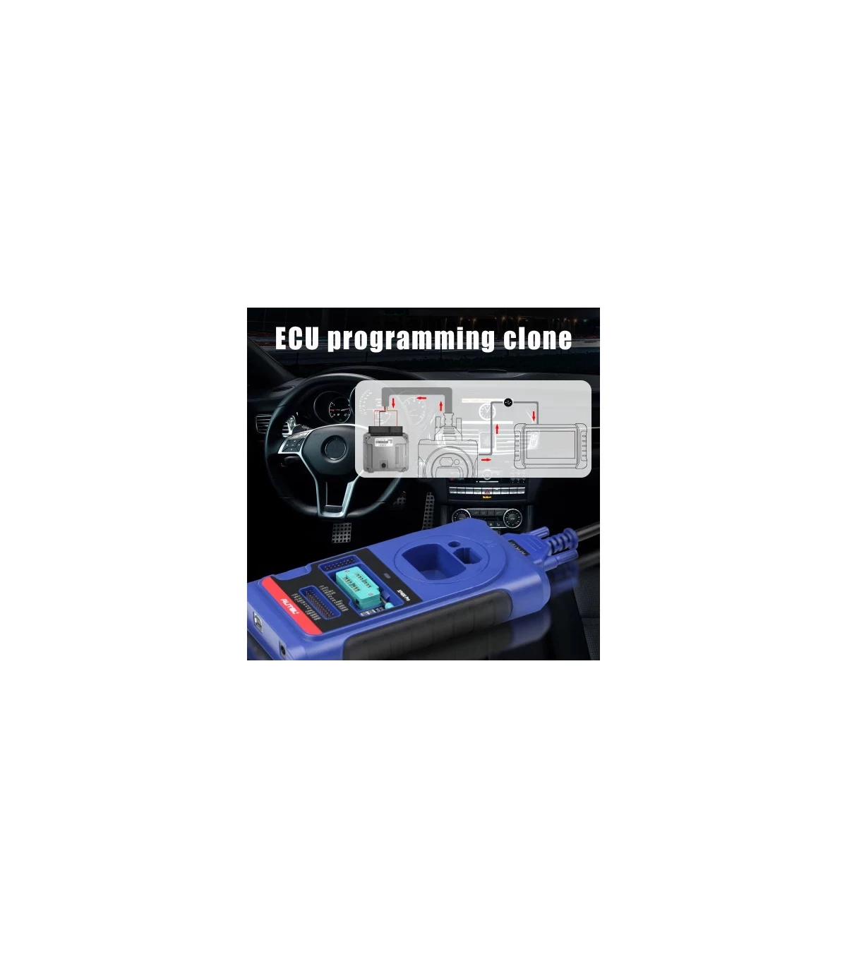 Autel IM508S + XP400 PRO - Pack de programmation de clés, diagnostic, Immo  off - Maxilm IM508 2 II