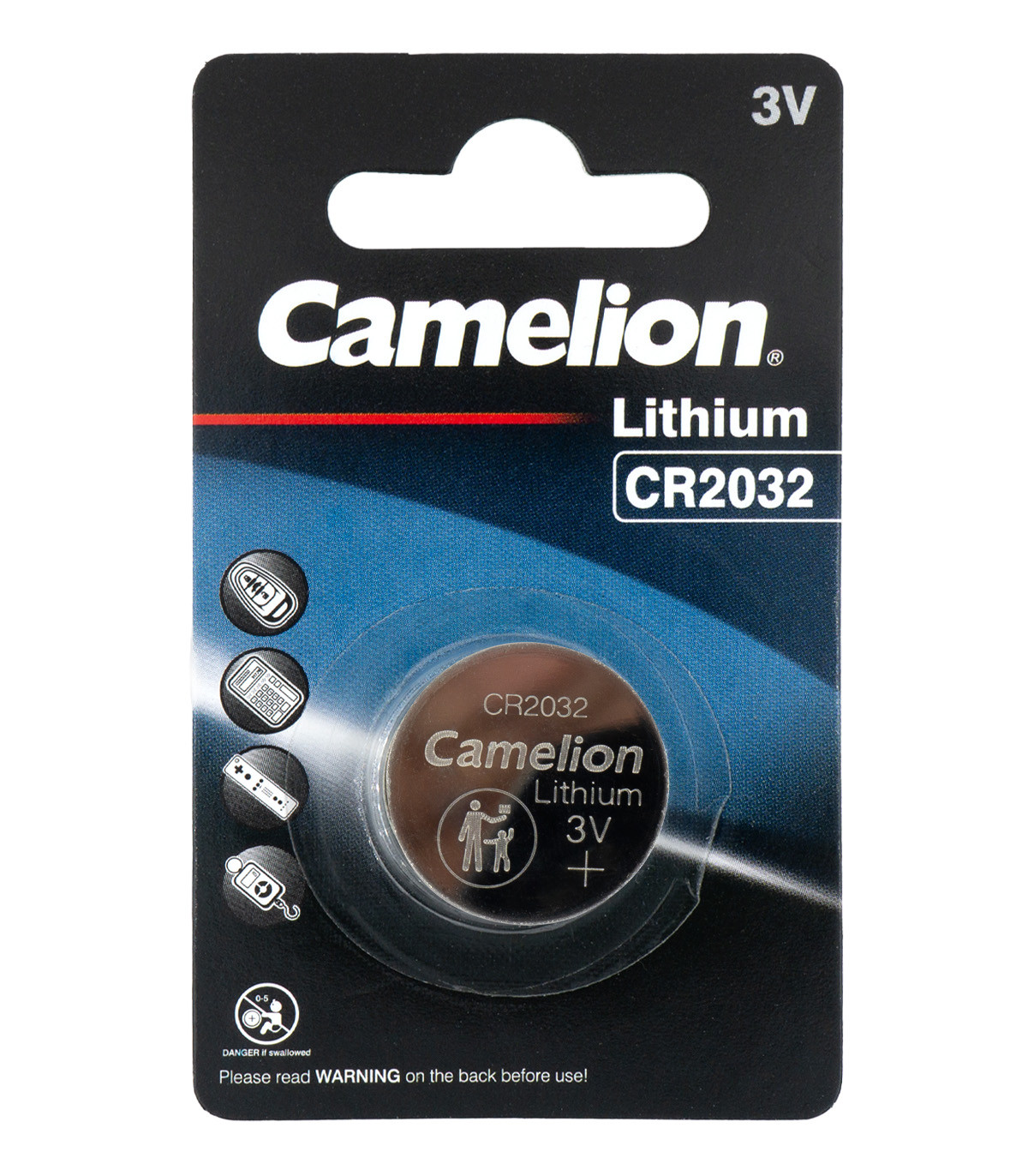 Camelion - CR2032 Pile Lithium 3V - Boite de 10 blisters Camélion - Pile  ronde bouton 220 - 225 maH