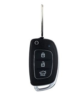 EllYYOU-Coque de clé de voiture pliable à 3 boutons pour Hyundai