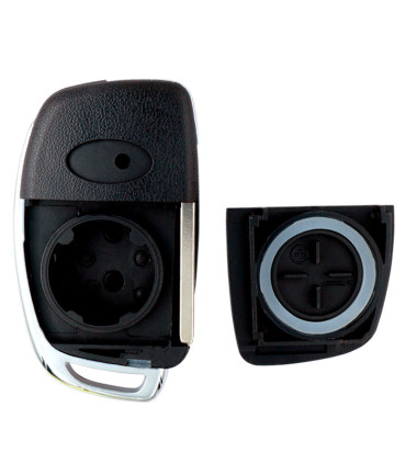 Coque de clé 3 boutons lame HYN14R rétractable Hyundai Kia 2013-2020