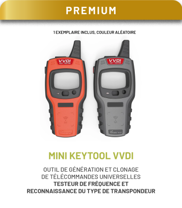 Pack "PREMIUM" programmation des clés automobiles avec Formation
