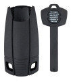 Clé de secours à transpondeur BMW E90, E60, E81, X1, X5, X6, Z4 Clé de secours à transpondeur BMW E90, E60, E81, X1, X5, X6, Z4
