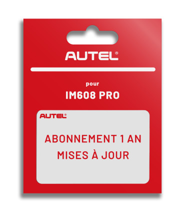Mise à jour Autel MaxiIM IM608PRO- Abonnement 1an