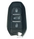 Coque de clé PSA - Berlingo, C3, C3 Aircross, C4, C4 Picasso, C5 Aircross, Jumpy - 308, 308SW, 508, 2008, 3008, 5008, Expert