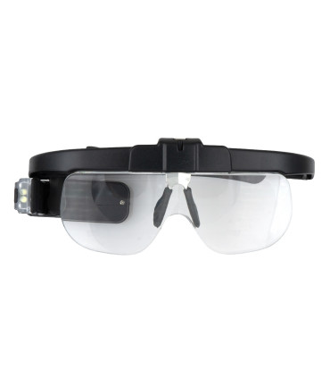 Lunettes loupes éclairage led pour la micro soudure