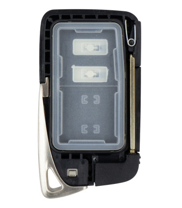 Coque compatible Lexus 2 boutons mains libres lame TOY48