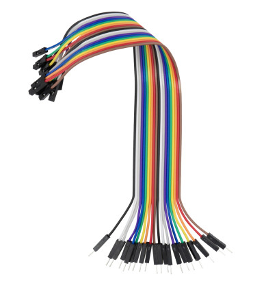 Lot De 40 Câbles Dupont - Mâle/mâle, Mâle/femelle, Femelle/femelle - 20 Cm Pour Arduino