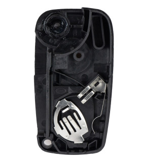 Coque clé 3 boutons pour Fiat, Lame GT15R, Switch non fourni Coque clé 3 boutons pour Fiat, Lame GT15R, Switch non fourni