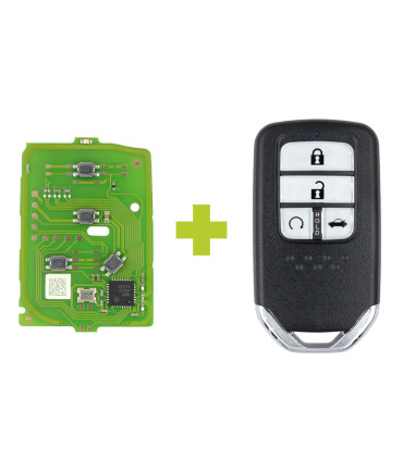 XZBT40 Télécommande avec PCB Xhorse Honda mains libres