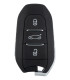 Coque de clé PSA boutons coffre IM3A - Berlingo, C3, C3 Aircross, C4, C4 Picasso, C5 Aircross, Jumpy - 308, 308SW, 508, 2008,...