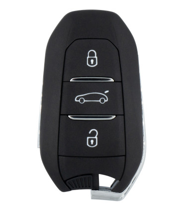 Coque de clé PSA boutons coffre IM3A - Berlingo, C3, C3 Aircross, C4, C4 Picasso, C5 Aircross, Jumpy - 308, 308SW, 508, 2008,...
