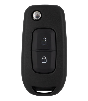 Coque de clé Dacia 2 boutons VAC102 lame rétractable