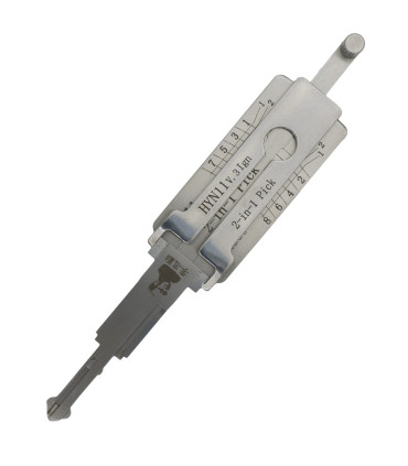 Lishi HYN11/HYN6/HY14 neiman crocheteur décodeur 2-in-1 Mr Li