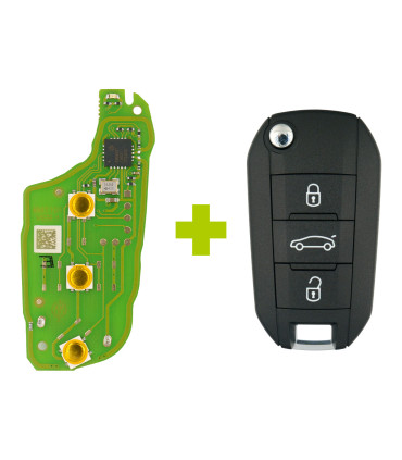 Télécommande Xhorse bouton coffre pcb XEPG00EN style Peugeot Citroën
