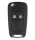 Coque de clés 2 boutons Opel Adam, Astra, Cascada, Corsa, Insignia, Karl, Meriva, Mokka, Zafira