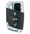 Télécommande Autel style Volkswagen 3 boutons lame HU162T Télécommande Autel style Volkswagen 3 boutons lame HU162T