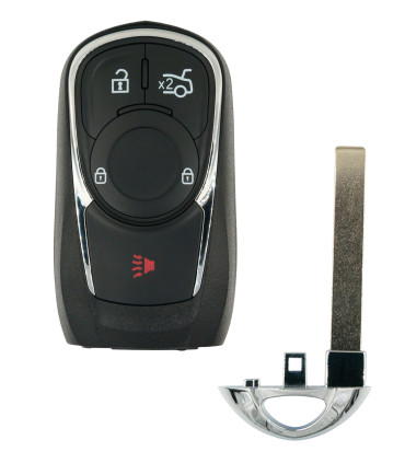 Télécommande Autel Style Opel 4 boutons lame HU100