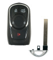 Télécommande Autel Style Opel 4 boutons lame HU100 Télécommande Autel Style Opel 4 boutons lame HU100