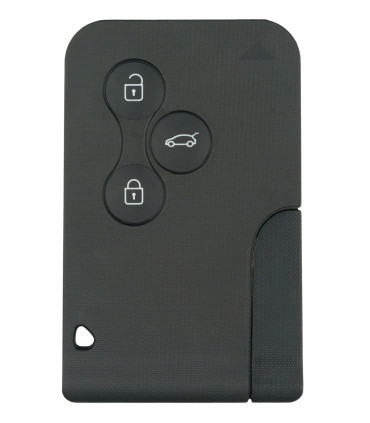 Carte 3 boutons Renault Megane 2, Scenic 2, Grand Scenic, Clio 3 mains libres  - 285970800R - 7701209133