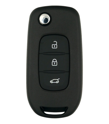 Coque de clé Renault 3 boutons VA6 pile sur circuit