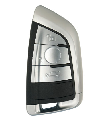 Coque de clés BMW 3 boutons mains libres HU198 FEM BDC et CAS4 CAS4+