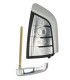 Coque de clés BMW 4 boutons dont klaxon mains libres HU198 FEM BDC et CAS4 CAS4+