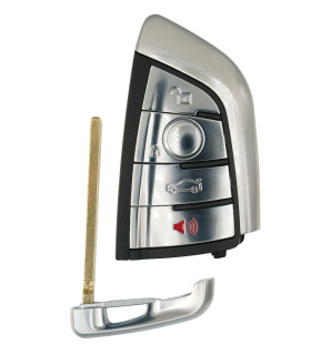 Coque de clés BMW 4 boutons dont klaxon mains libres HU198 FEM BDC et CAS4 CAS4+ (copie) Coque de clés BMW 4 boutons dont klaxon mains libres HU198 FEM BDC et CAS4 CAS4+ (copie)