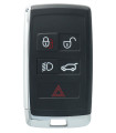 Coque de clé compatible pour Land Rover et Jaguar E-Pace, F-Pace, I-Pace 5 boutons Coque de clé compatible pour Land Rover et Jaguar E-Pace, F-Pace, I-Pace 5 boutons
