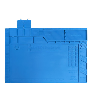 Tapis silicone XXL magnétique 31cm x 48cm pour microélectronique