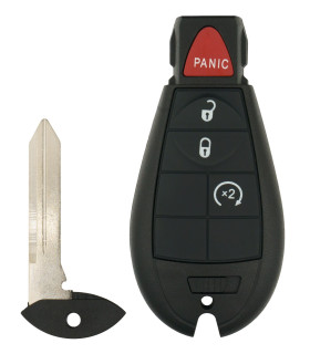 Télécommande compatible Jeep pcf7961 Cherokee Grand Cherokee Chrysler 300 3 boutons lame CY24